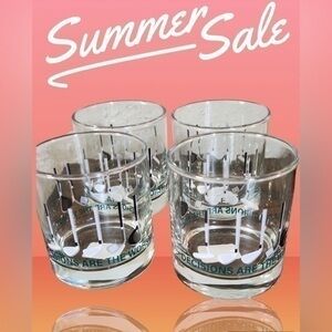 - Cristar Golf Lexington Rock Glass/Whiskey /Shot Glass